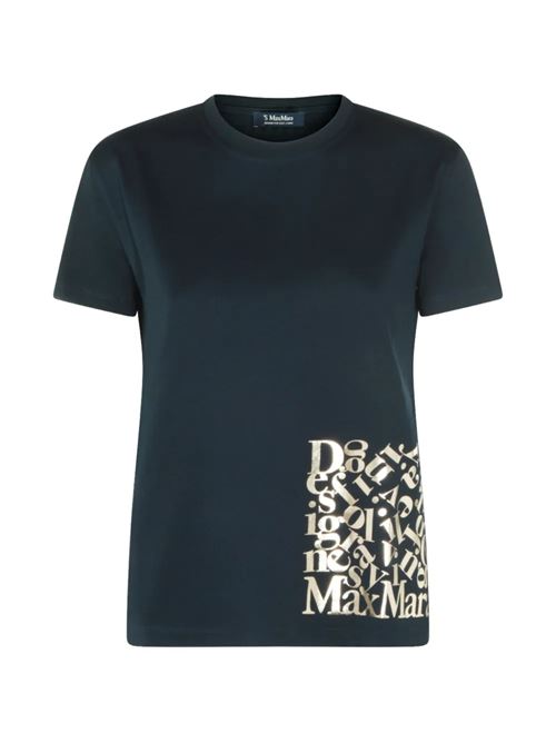 T-shirt con logo S' MAX MARA | 2619971033600SMMEDILE006